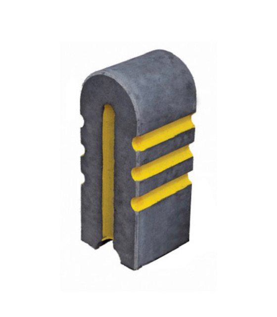 Limiter for parking restriction 20/20/50 cm., with marking