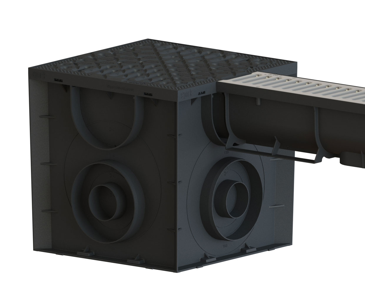 Linear Drains PP, 1000x90x90, Class A15