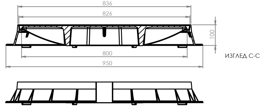 Cast Iron Covers, Ø800, Class D400