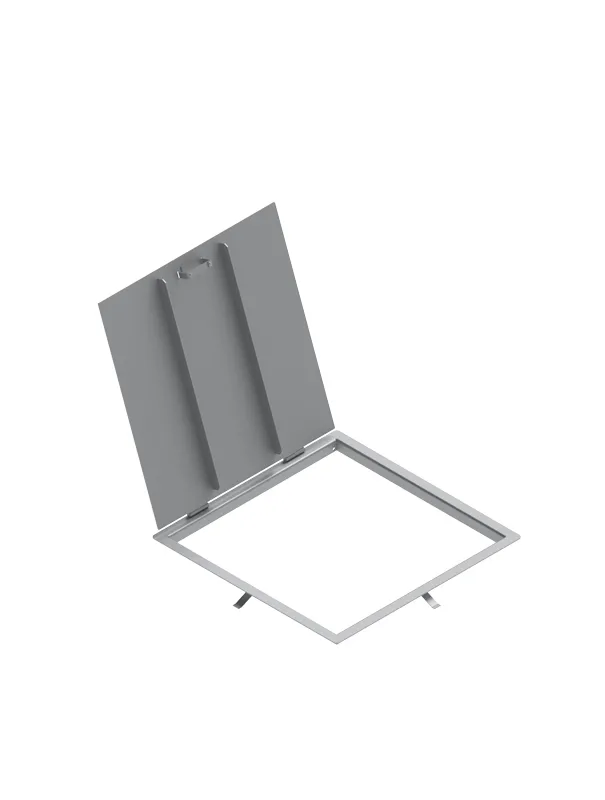 Капак за достъп квадрат 600x600, поцинкована стомана