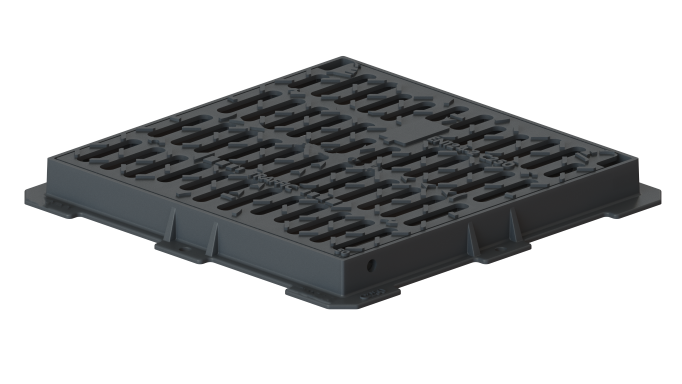 Cast iron grids, 390x390mm, Class C250