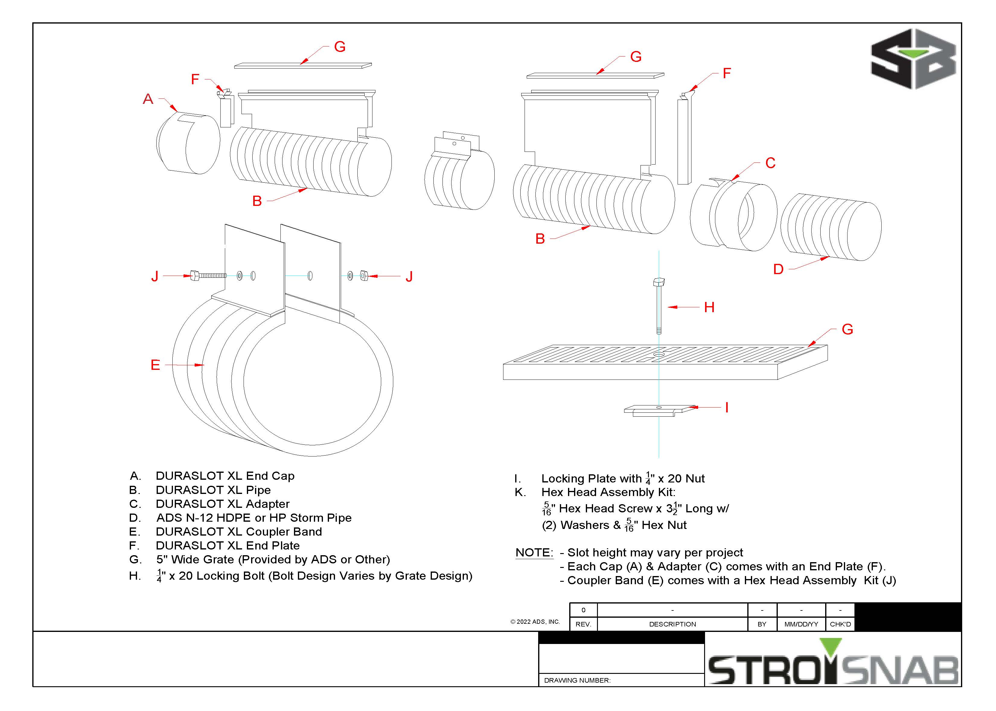 Линеен отводнител и колектор, PP