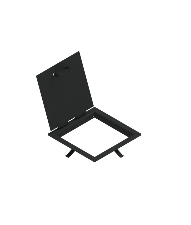 Боядисан метален капак  за достъп 300х300, черен