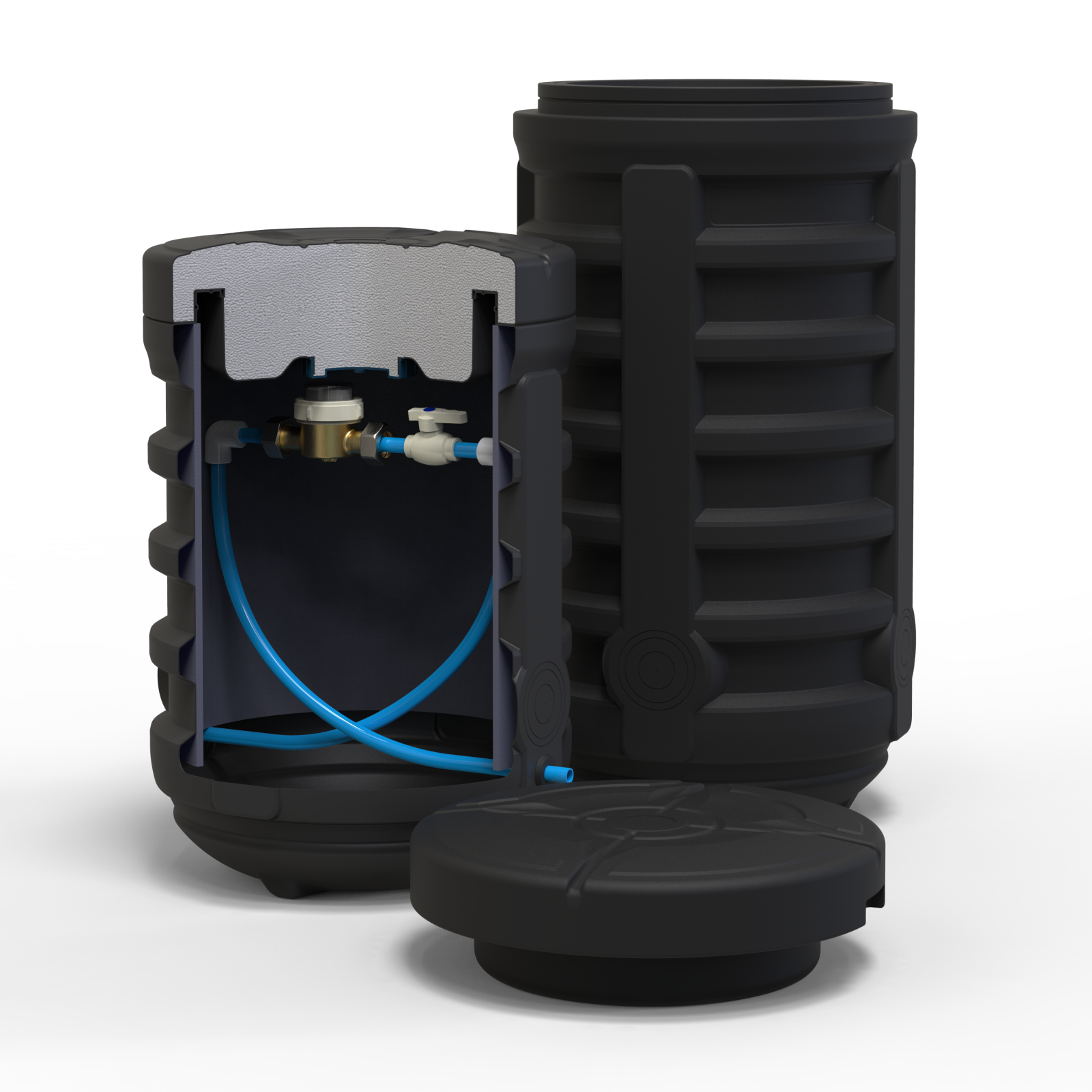 Water-meter shaft D810, H1280