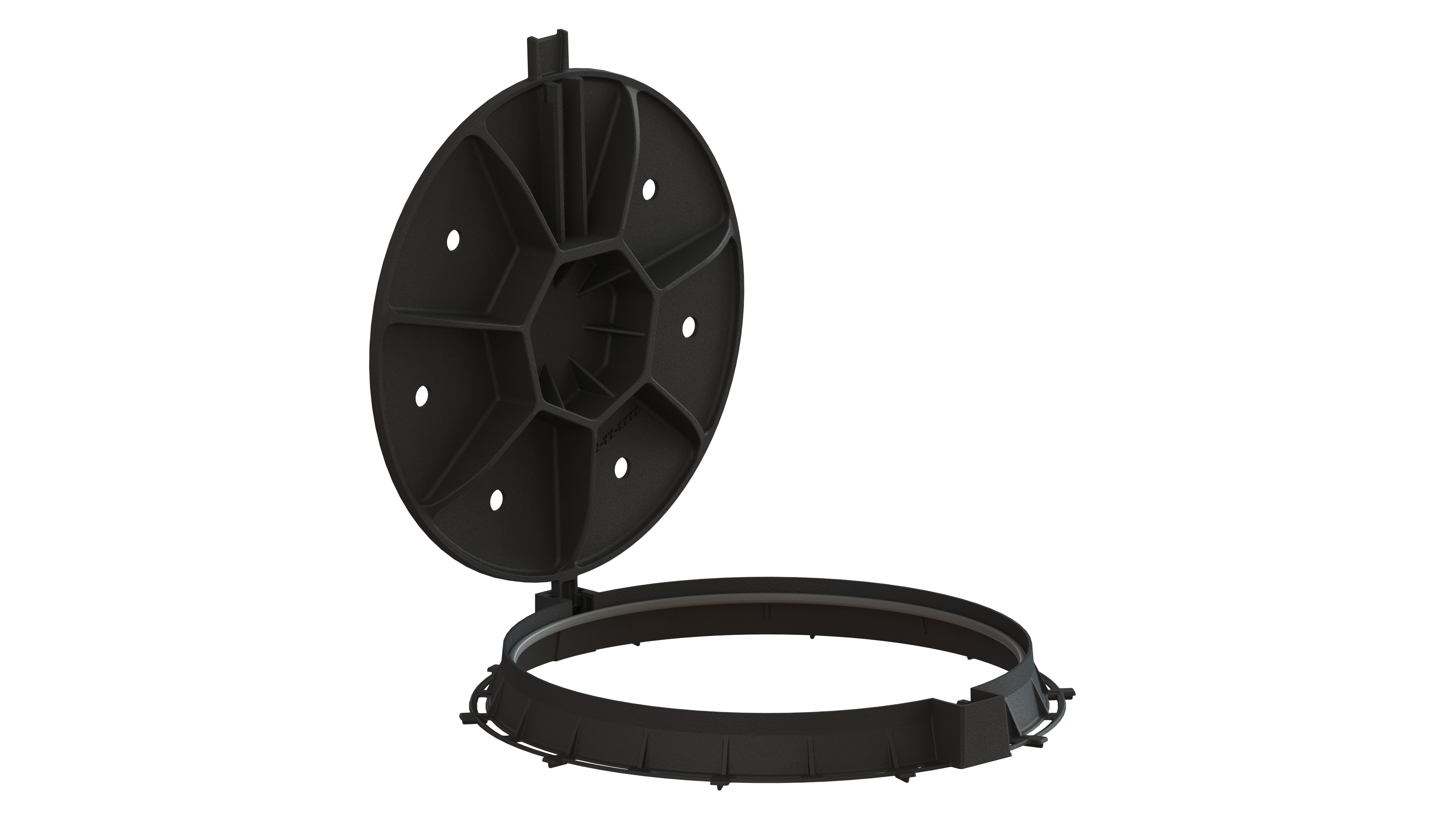 Чугунени Капаци, Ф800, Клас D400 - Вентилирани