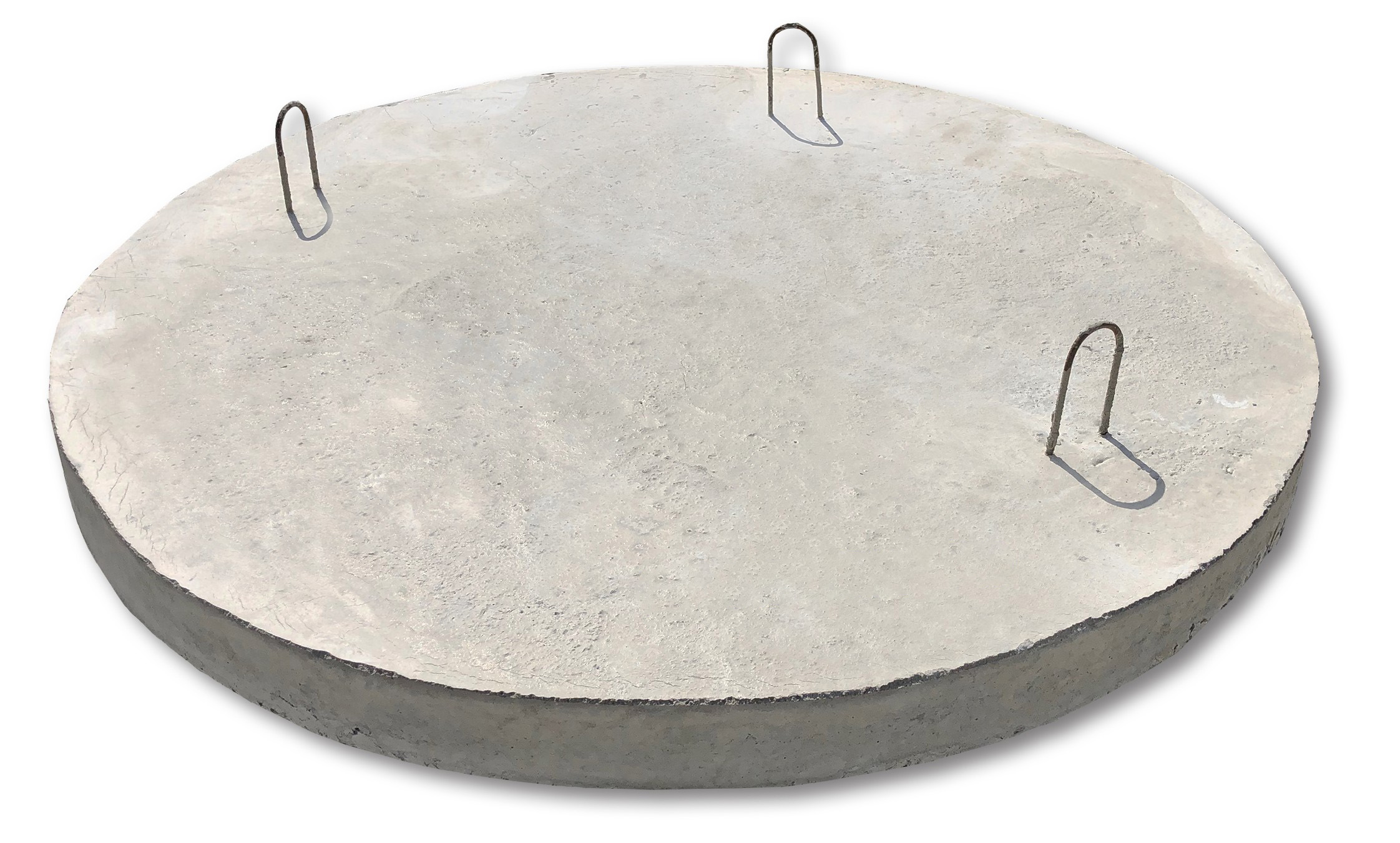 Reinforced concrete ring cover Ø1000mm, h=80mm.