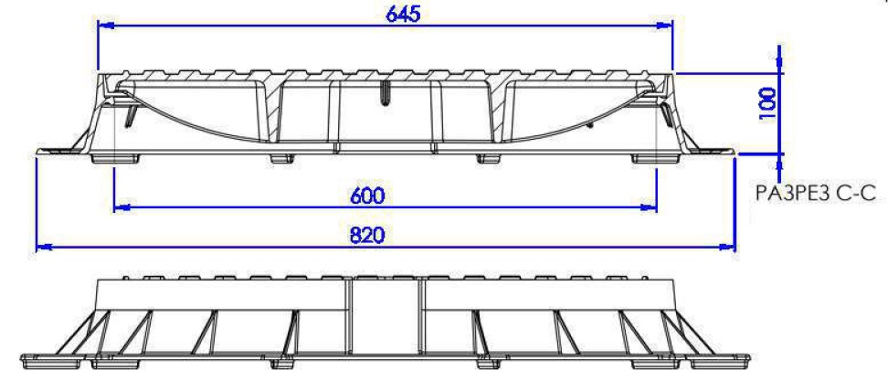 Cast Iron Covers, Ø600, Class D400