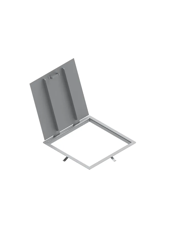 Капак за достъп квадрат 500x500, поцинкована стомана