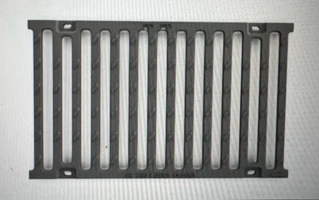 Чугуненa Решеткa без рамка 135х500х20, Клас D400