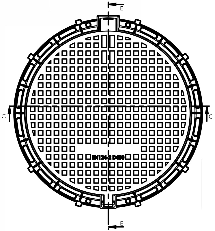 Cast Iron Covers, Ø800, Class D400