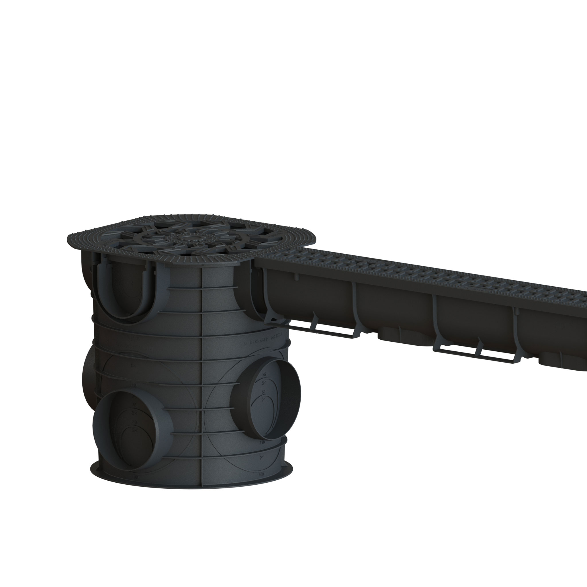 Linear Drains PP, 1000x90x90, Class A15