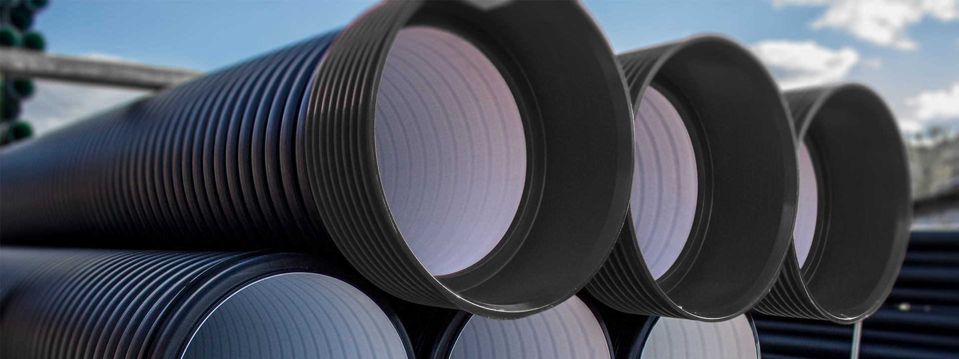 PP Corrugated pipes, SN8