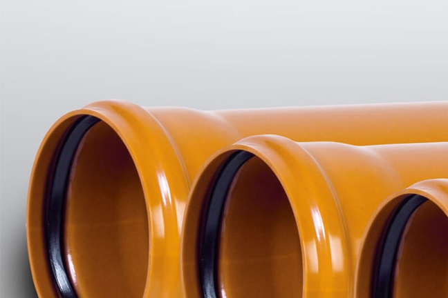 PVC pipes and fittings