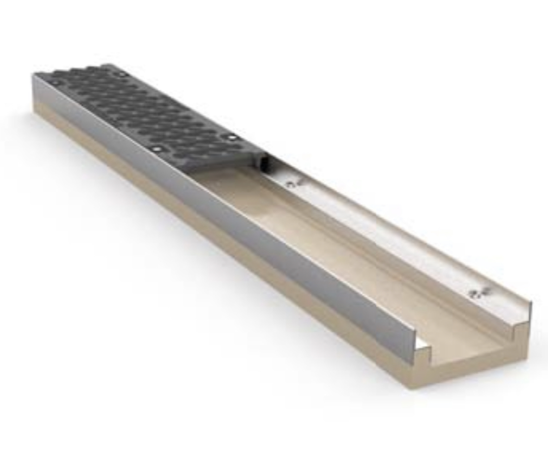 Linear Drains U125, 125 x 1000 x 60 mm, Class D400