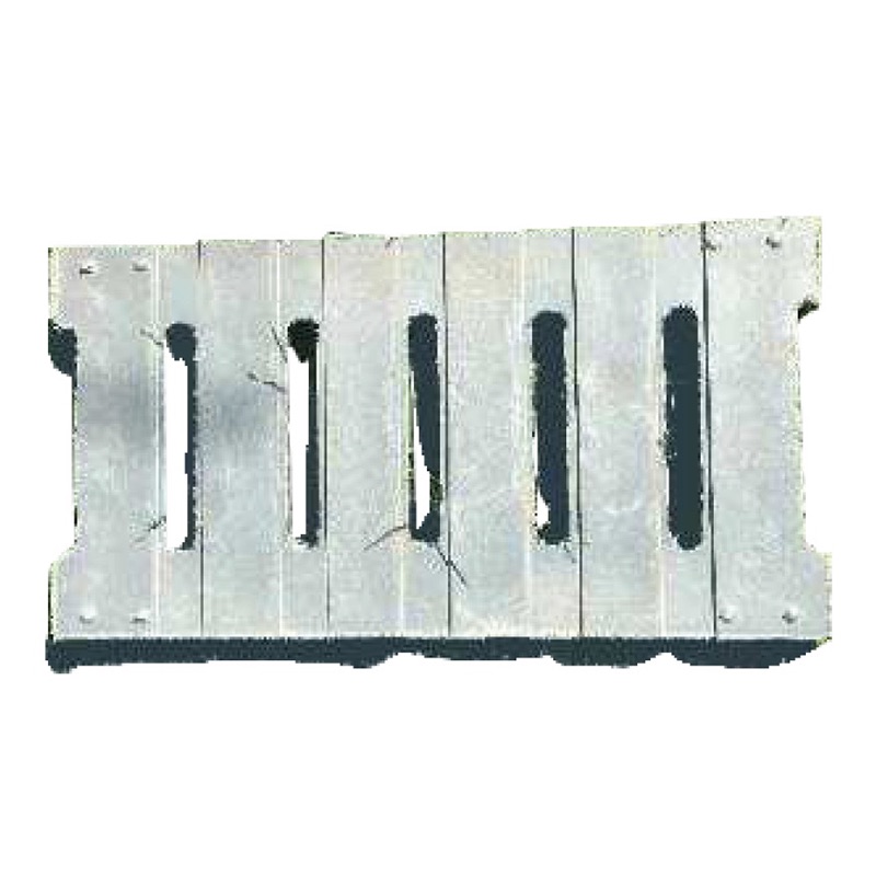 Polymer-concrete catch-drain grid, 320 x 500 mm, Class B125