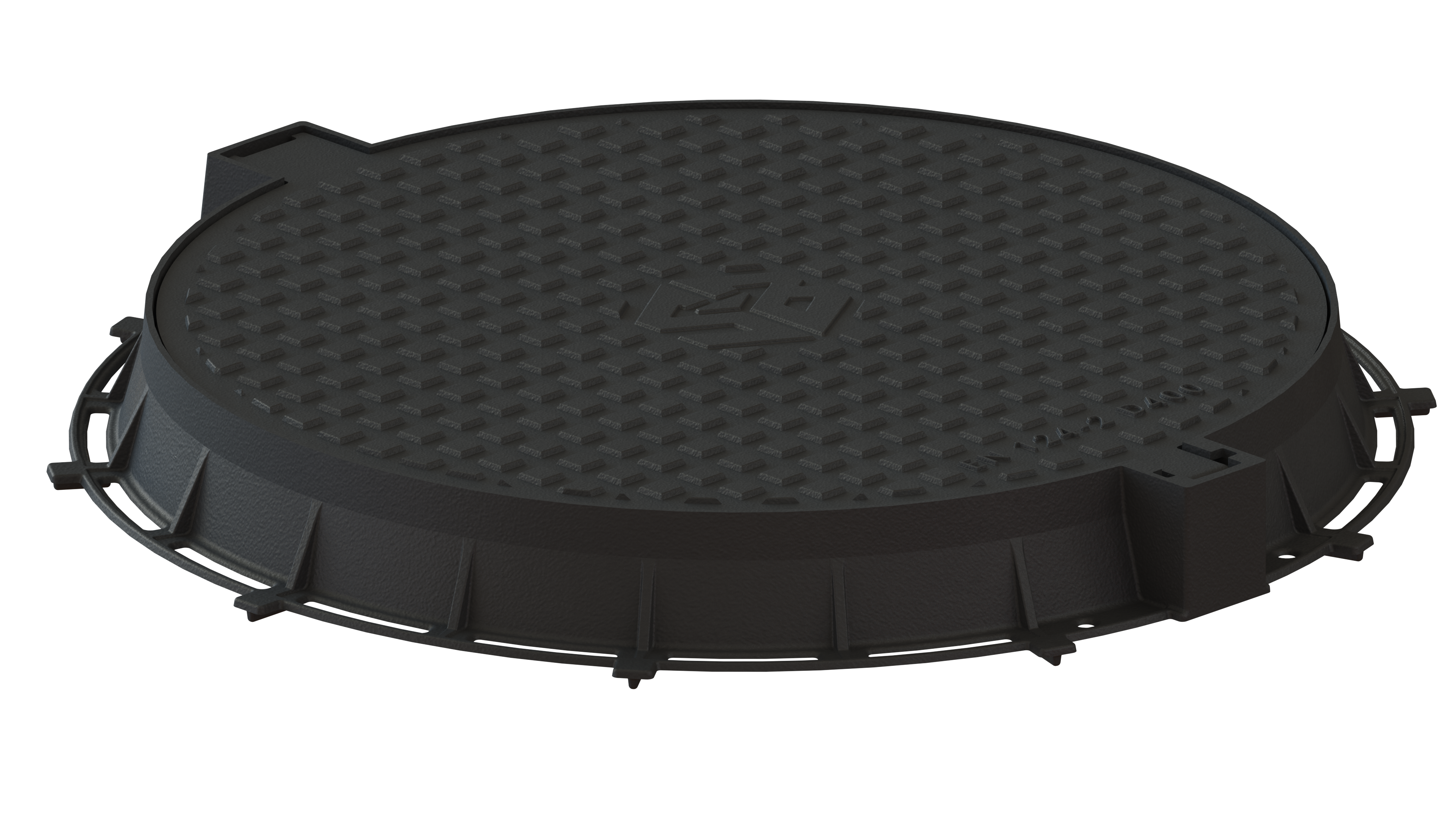 Чугунени Капаци, Ф800, Клас D400 - Невентилирани