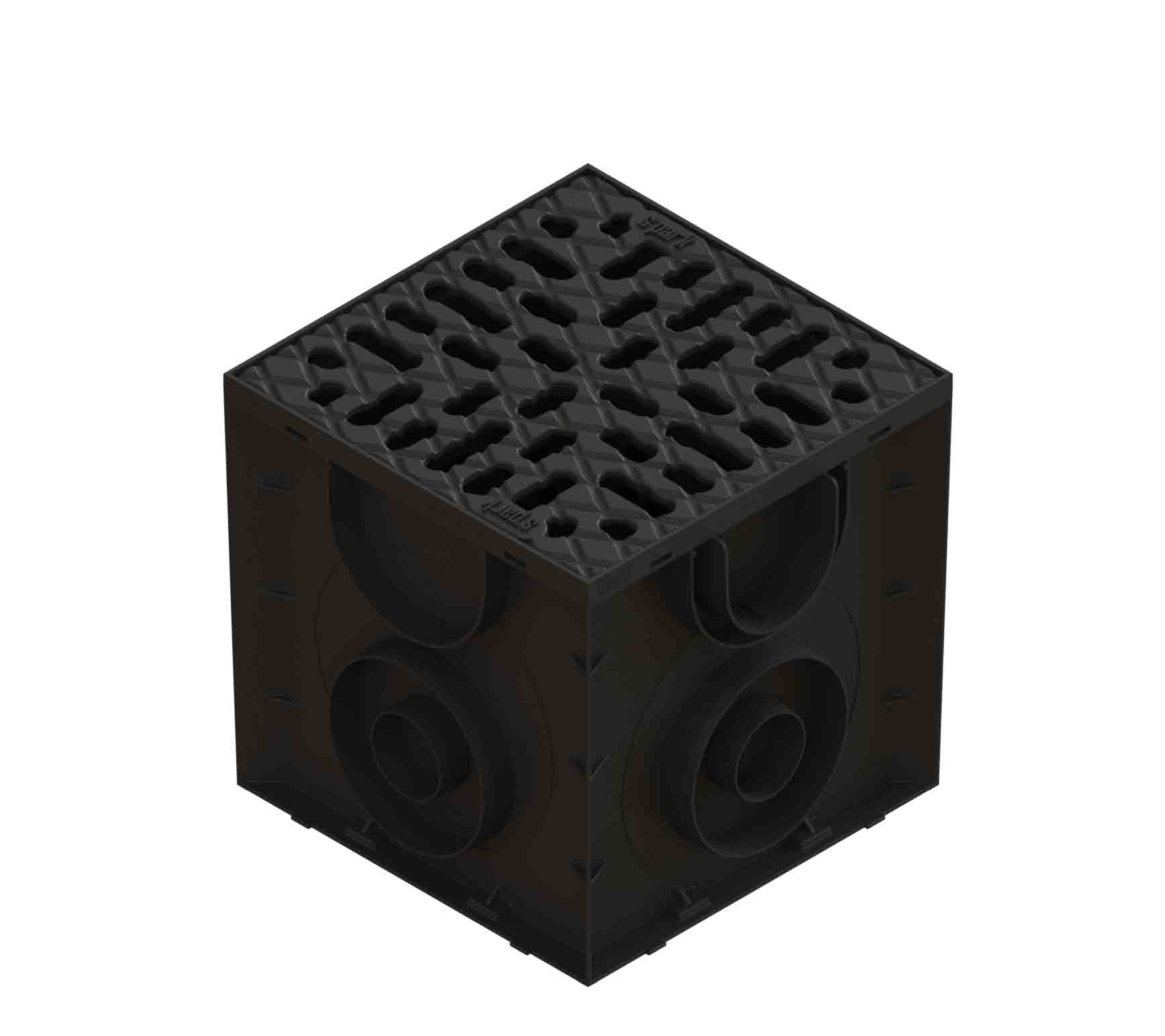 Collection shaft PP square, 250x250, Class A15