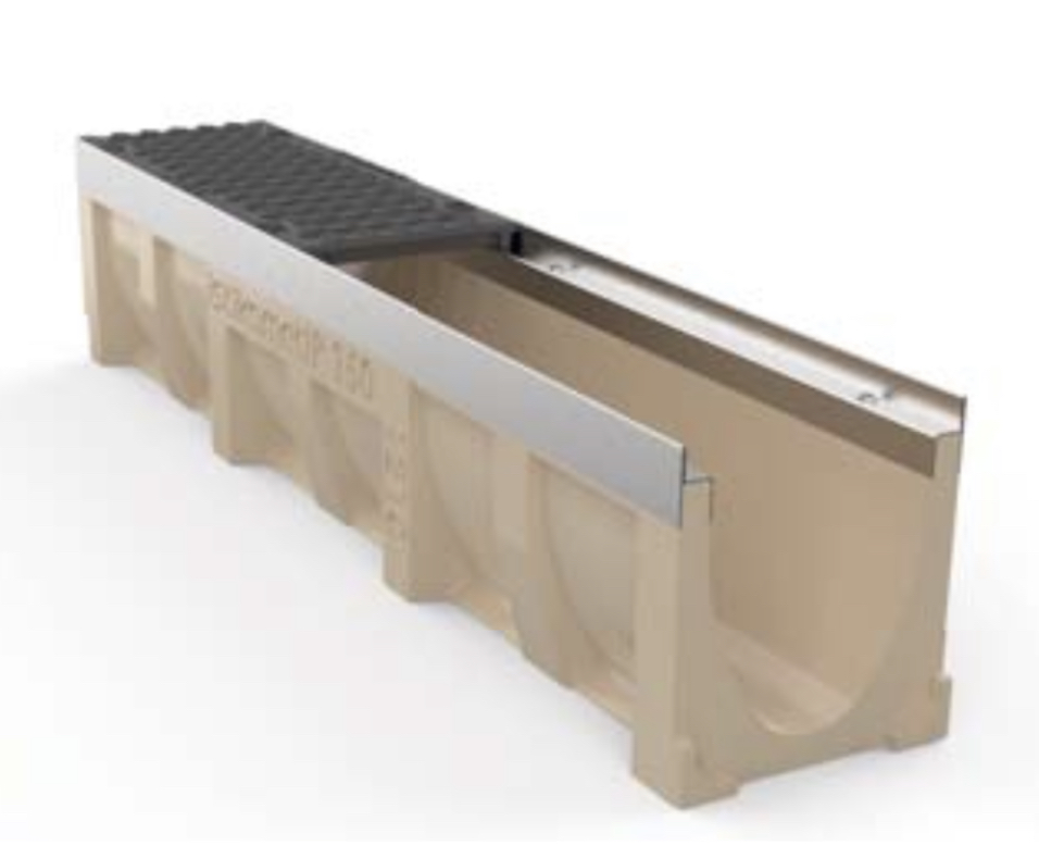 Linear Drains V150, 150 x 1000 x 210 mm, Class D400