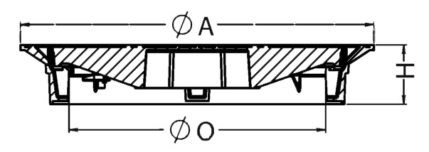 Cast Iron Covers, Ø605, Class D400