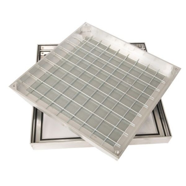 Капак за вграждане DC-60 Алуминий, Light Line, Клас B125