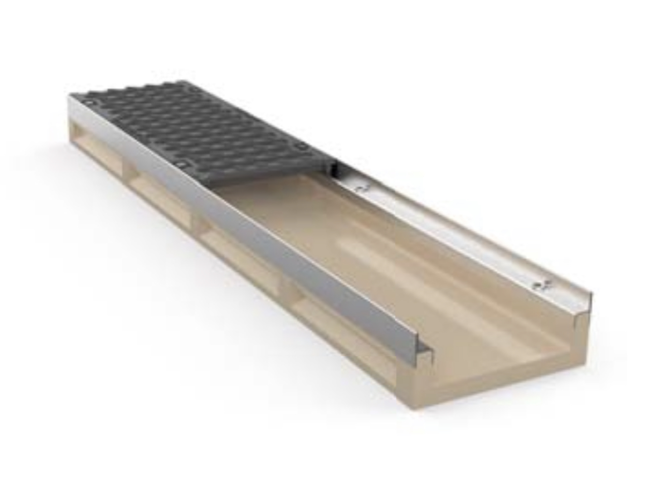 Linear Drains U200, 200 x 1000 x 80 mm, Class D400