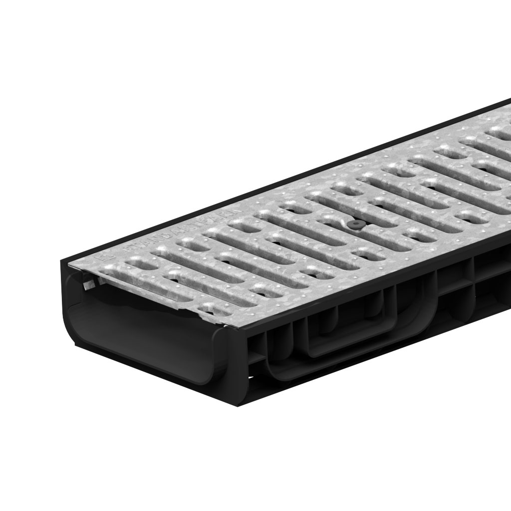 Linear Drains PP, 1000x260x80, Class A15